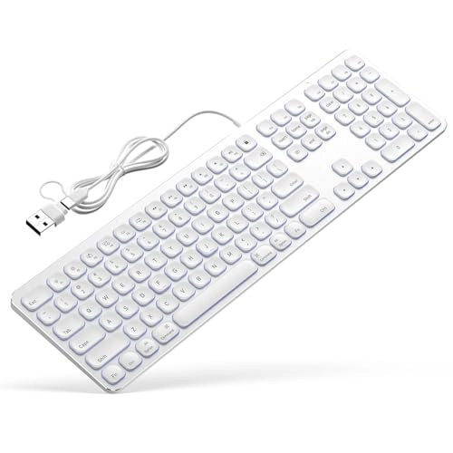 Backlit Keyboard for Apple Mac - US Wired