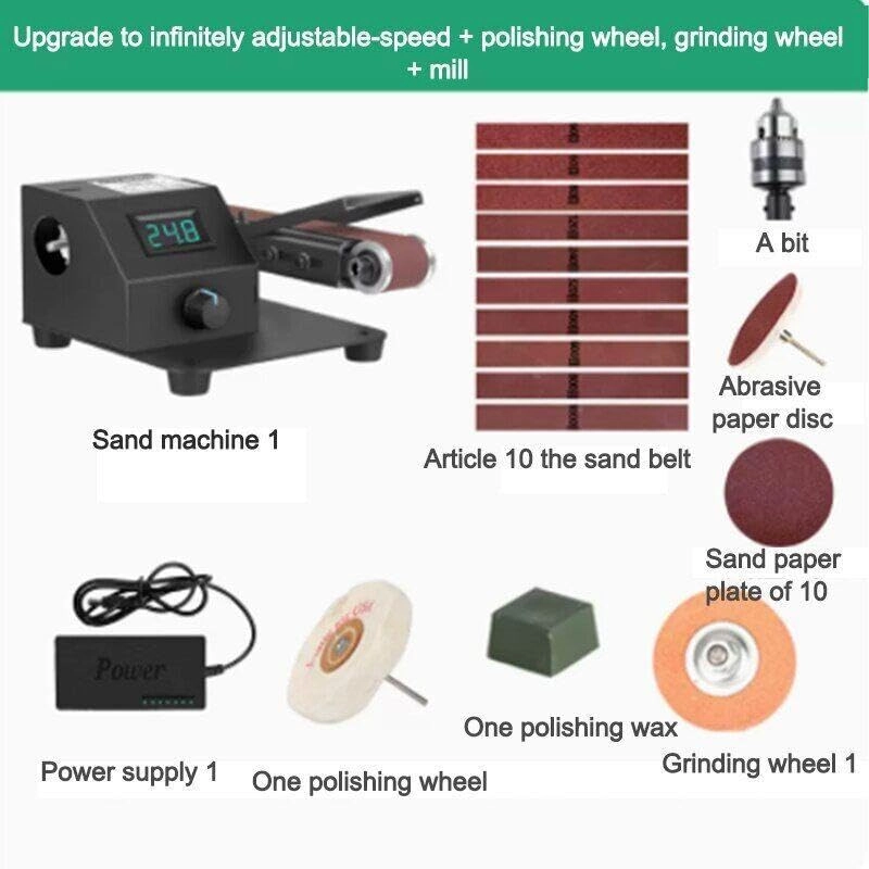 special-shaped polishing sanding machine - 350W 220V 1450rpm