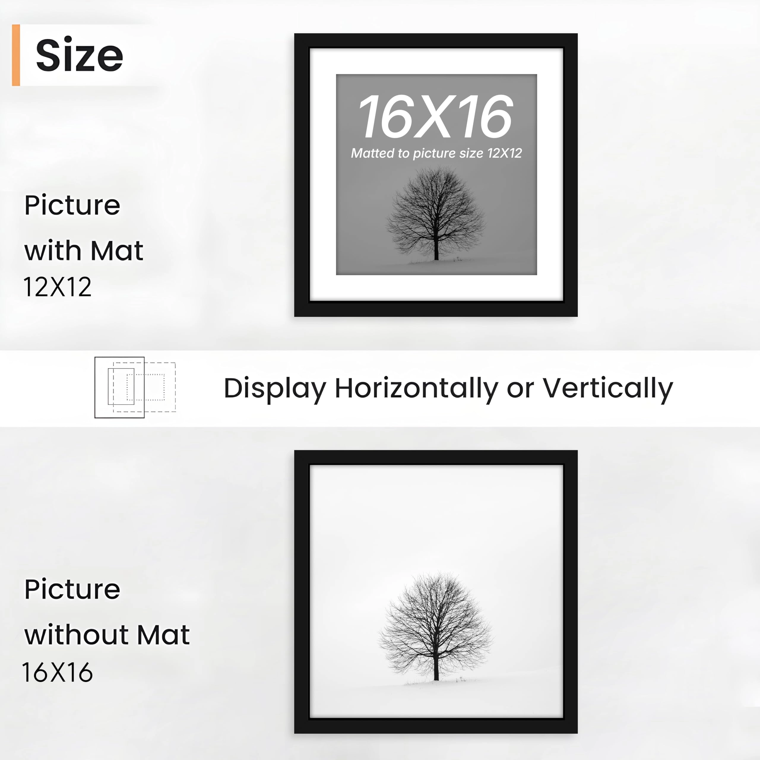 Document Frame - 16x16 Inch 2