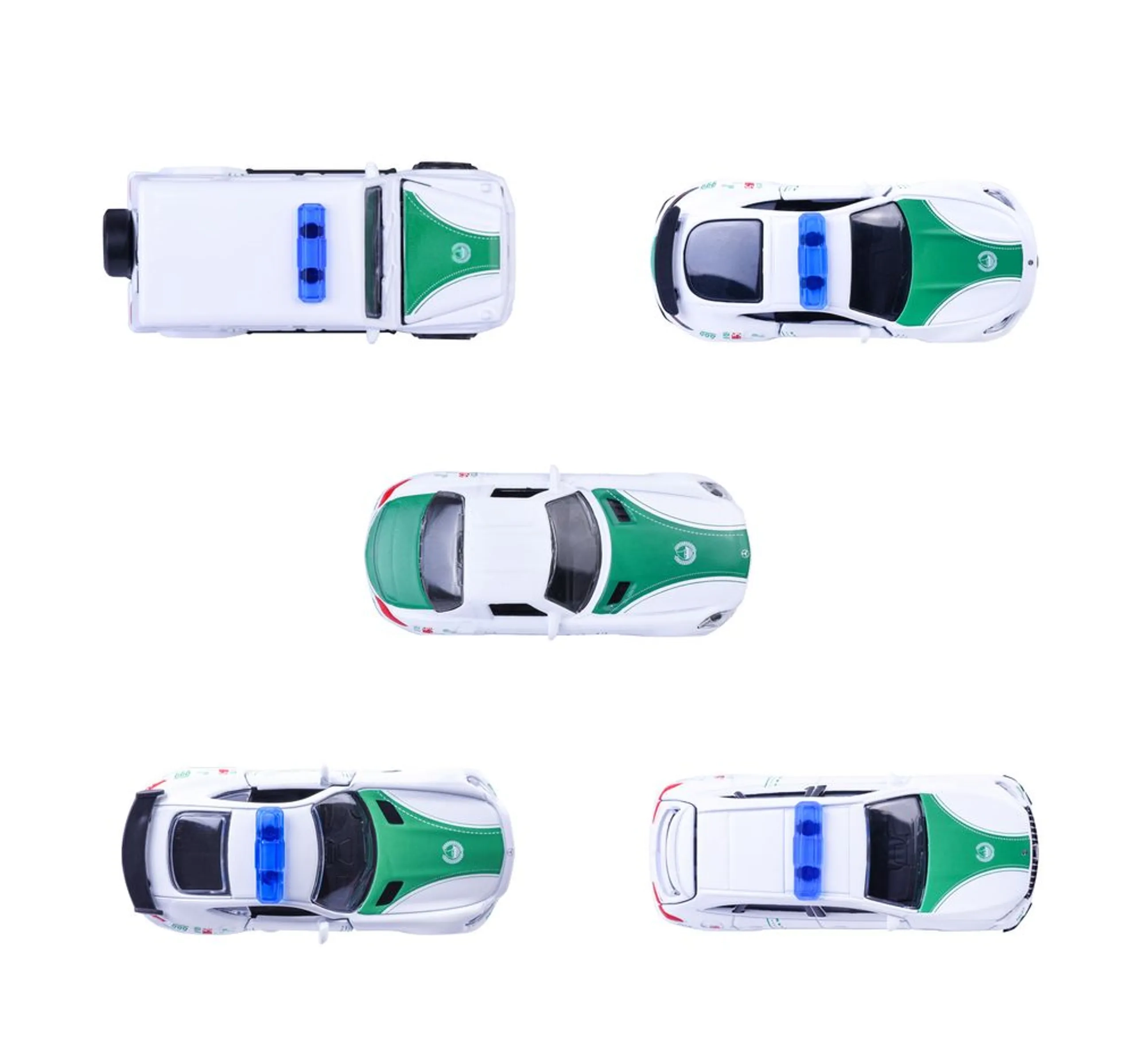 Dubai Police Car - 5pcs Giftpack