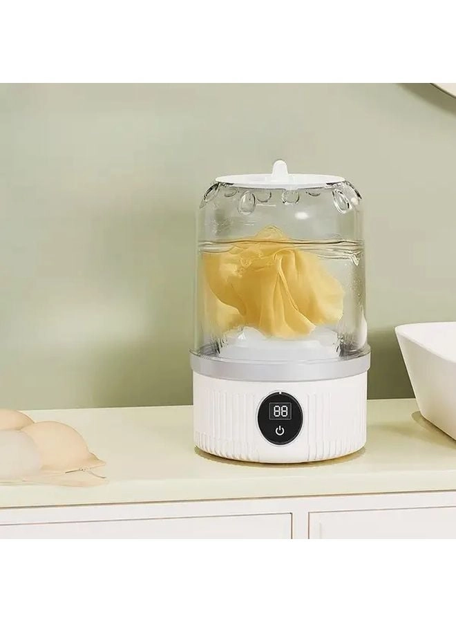 Compact & Portable Mini Washing Machine Easy & Efficient Laundry Solution