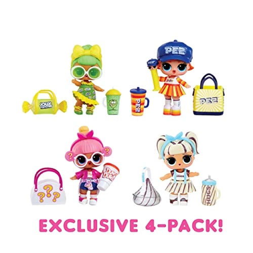 Loves Mini Sweets Dolls - 4-Pack 32 Surprises