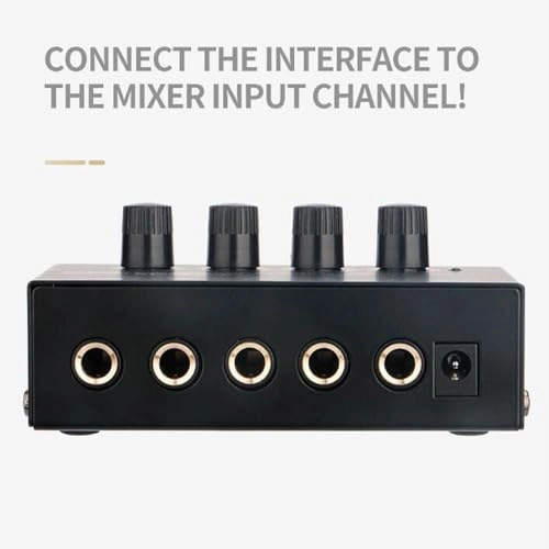 Headphone Amplifier - 4 Channel High Power US Plug