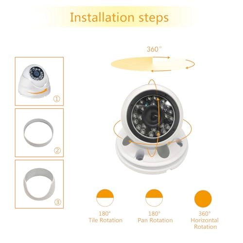 Security Dome Camera 1080P