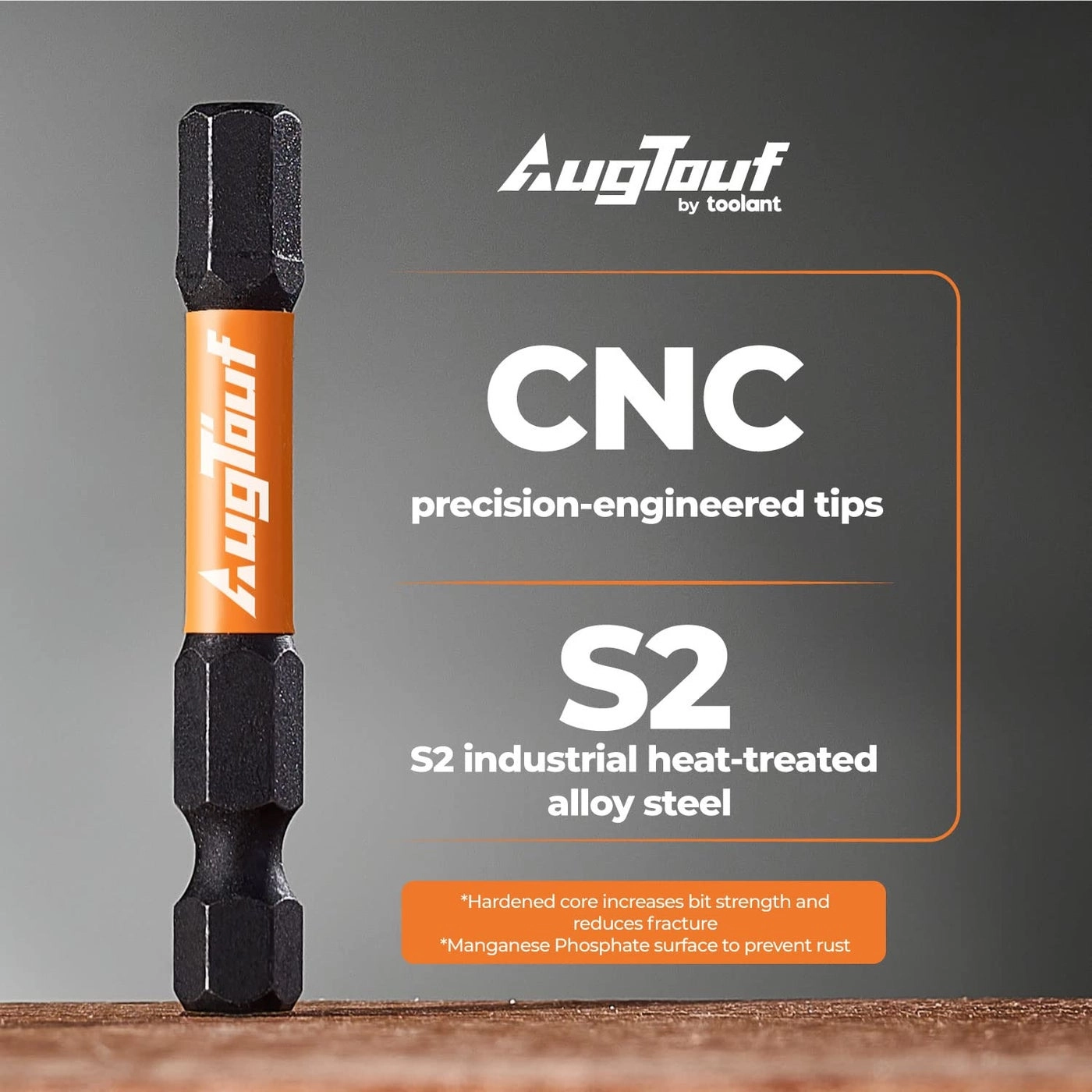 Impact Hex Bits Set - 10pcs 2”