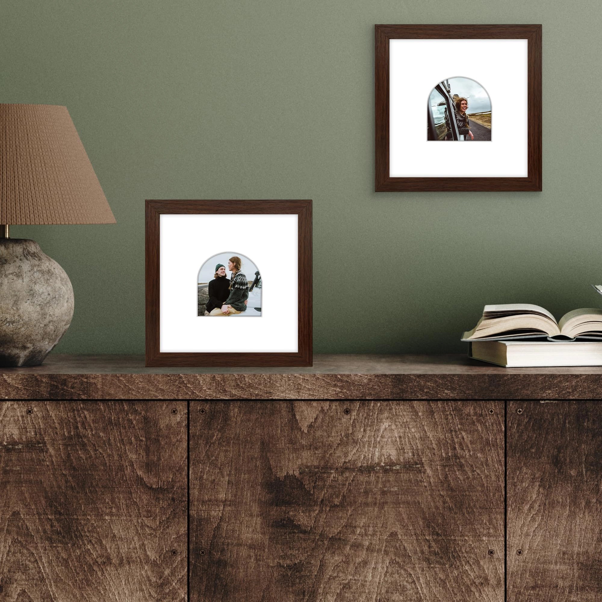 MW0808WALNUT44ARC - 4x4