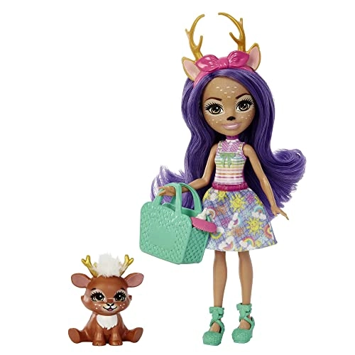 Danessa Deer Doll - 15 cm Plastic Ages 4+