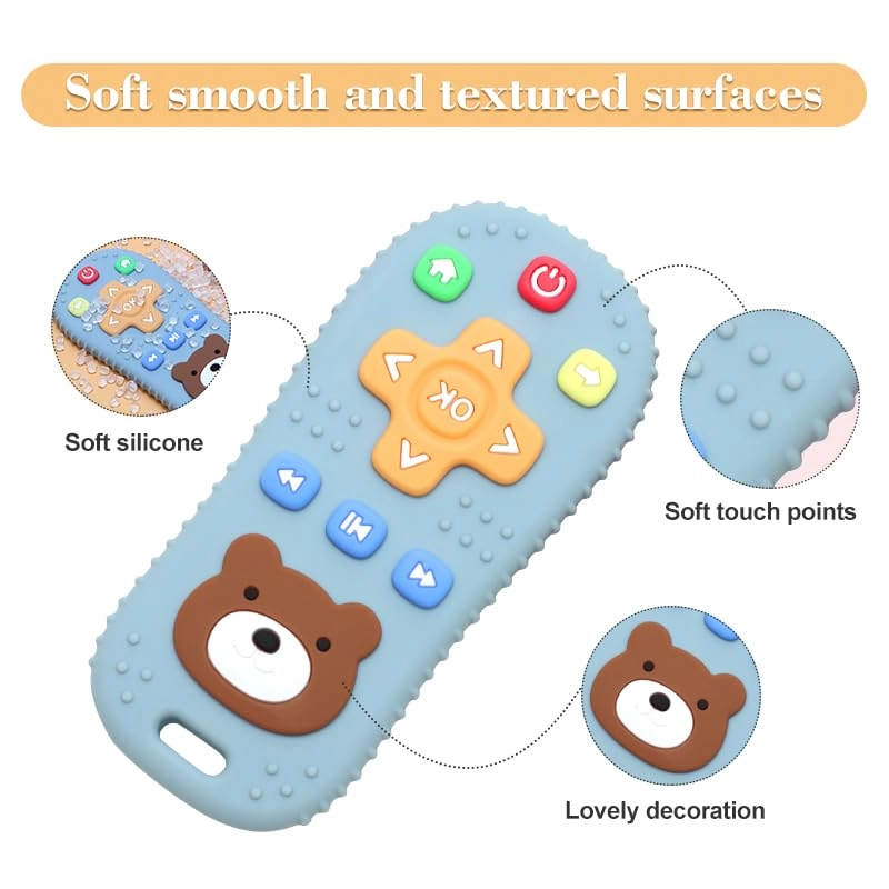 Remote Control Teether - Silicone + Phone Teether