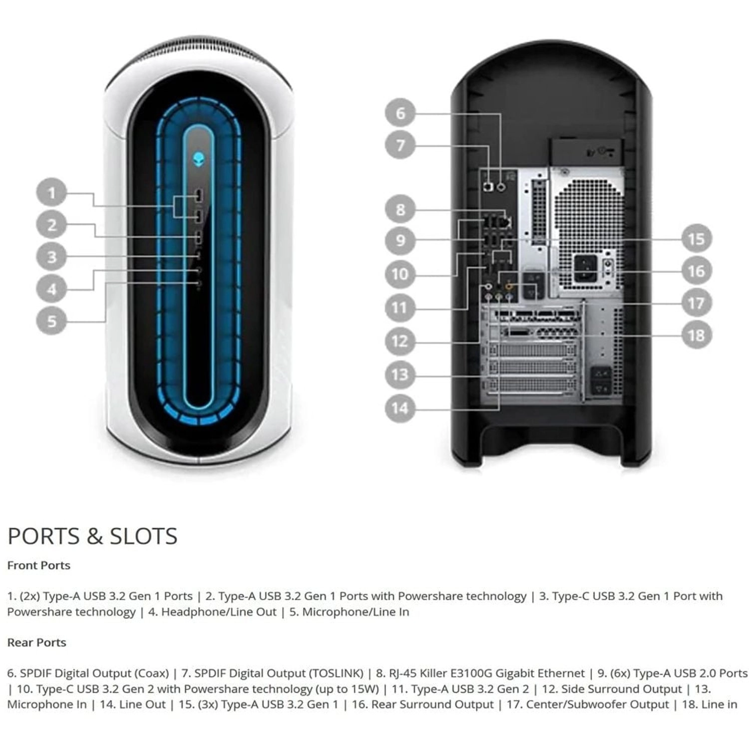 Alienware Aurora R12 i7-11700KF/32/1T+512S/8D-3070/ Core i7-11700KF 32GB RTX 3070 1.5TB