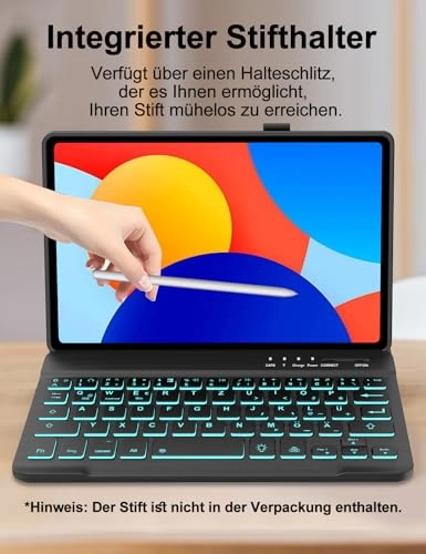 Keyboard Case for Xiaomi Redmi Pad SE - DE Wireless