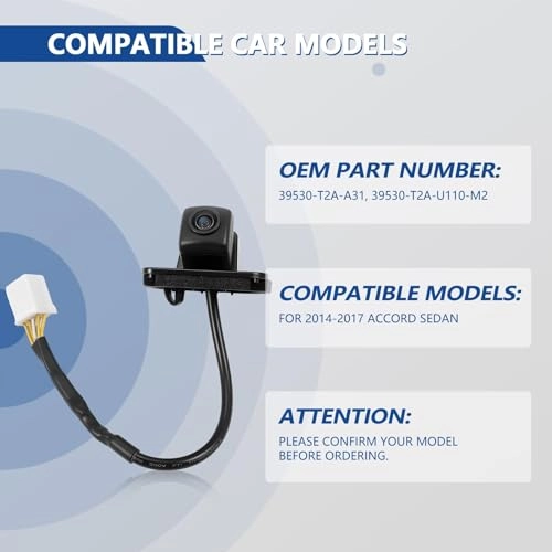 Rear View Backup Camera - CVBS 1280*720