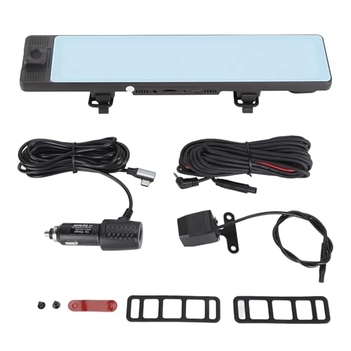 Backup Camera Mirror - Night Vision Built-in Wi-Fi 4K