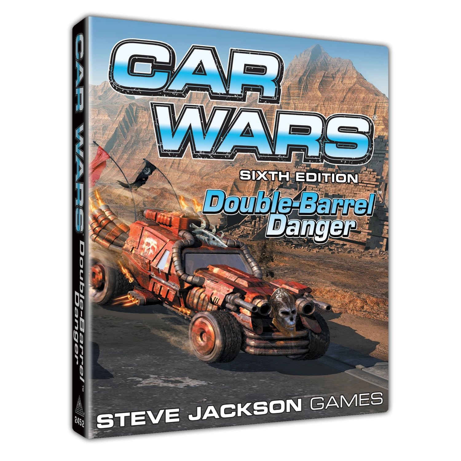 STEVE JACKSON GAMES Car Wars: Double-Barrel Danger - Single Player Expansion for Car Wars 6th Edition