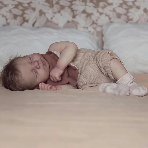 Reborn Baby Doll - 18 inch Silicone Vinyl Girl Ages 36 months+