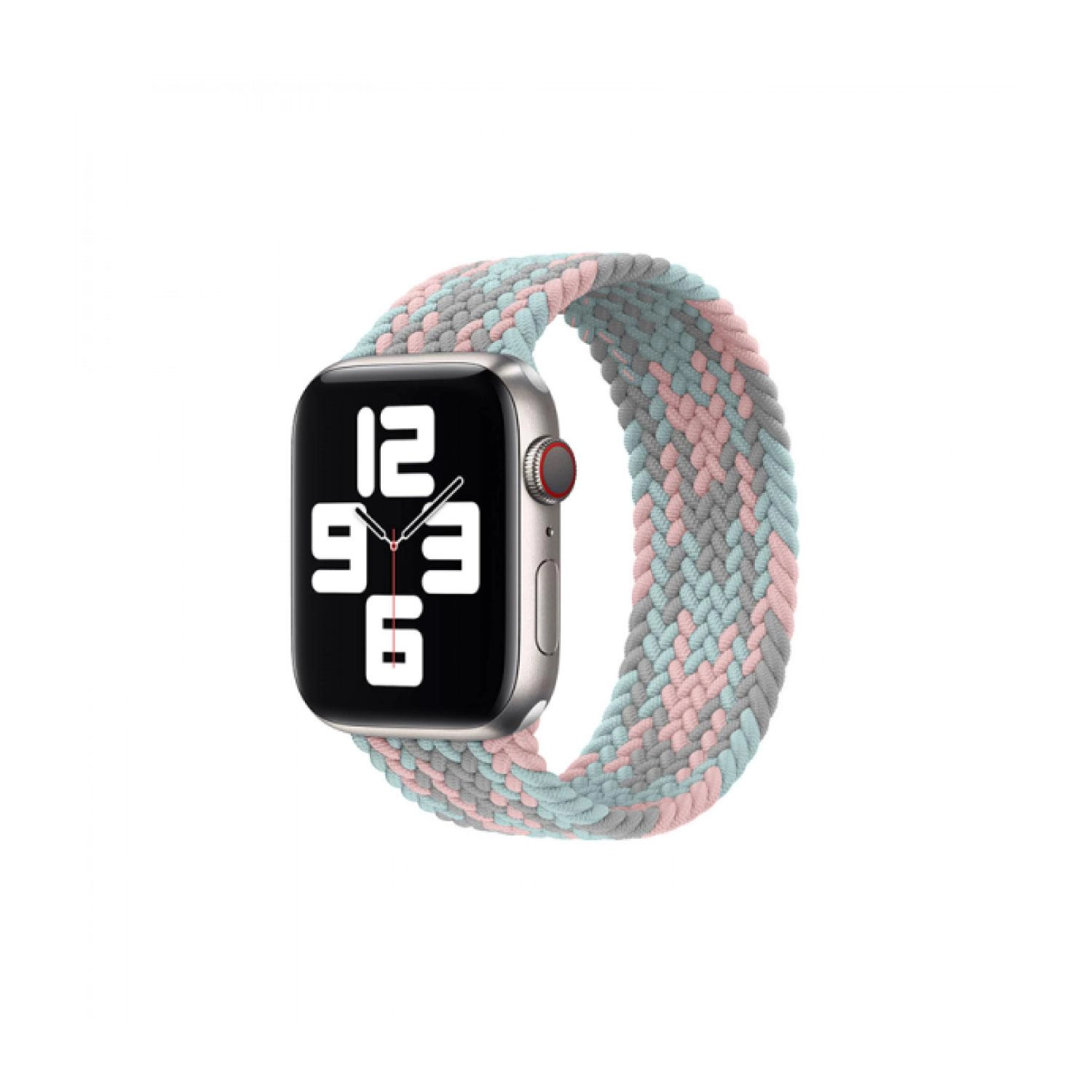 Braided Solo Loop Watch Band for Apple Watch Series 6/5/4/SE 38/40mm