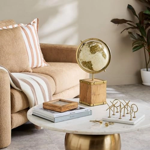 Odin Metal Cross and Knot Game Accent - Marble