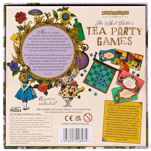 The Mad Hatter's Tea Party Games