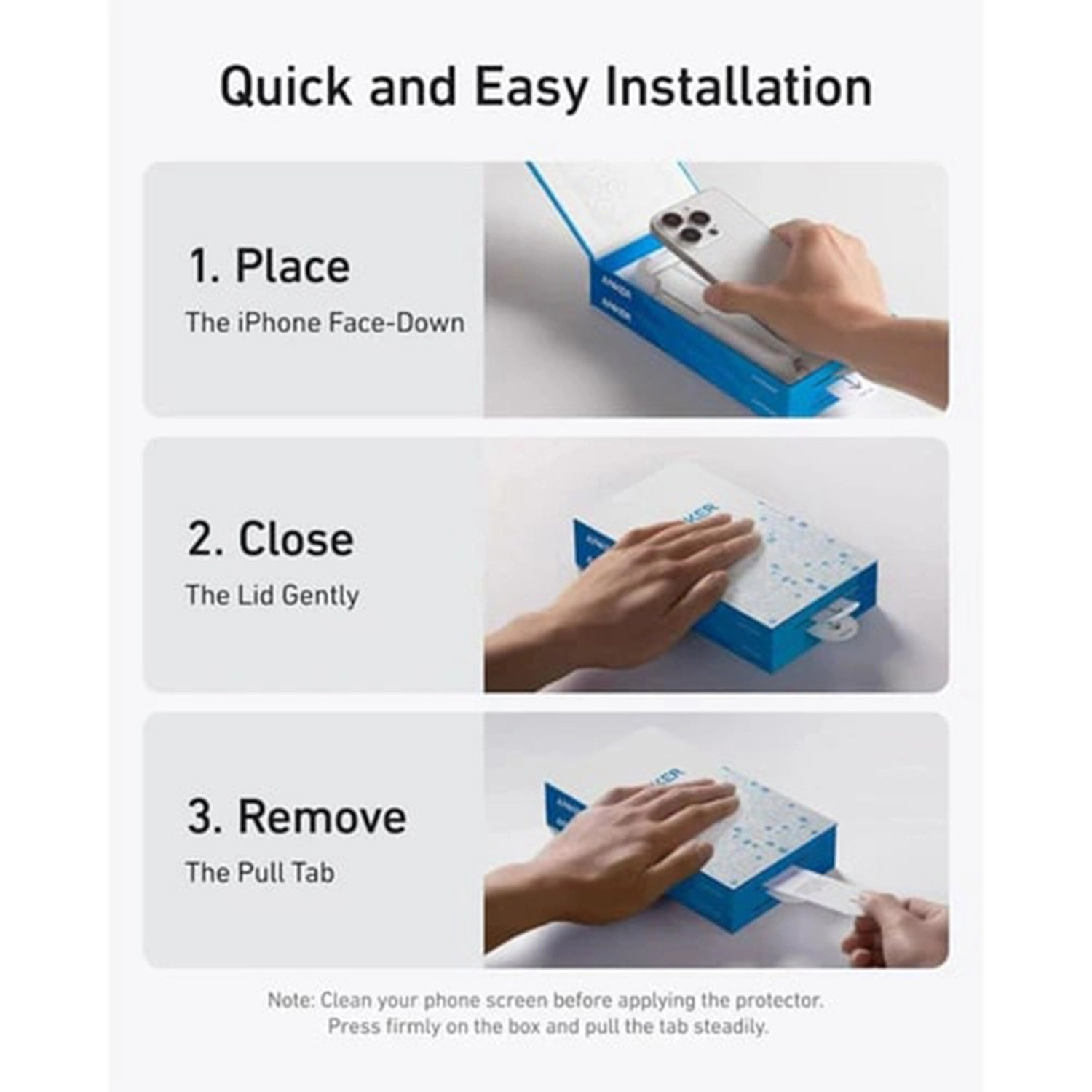 HD Glass Screen Protector for iPhone 16 Pro (2-Pack)