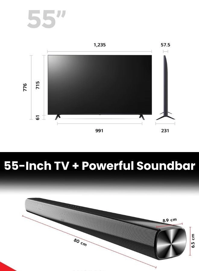 55UR80006LJ+SOUNDBAR