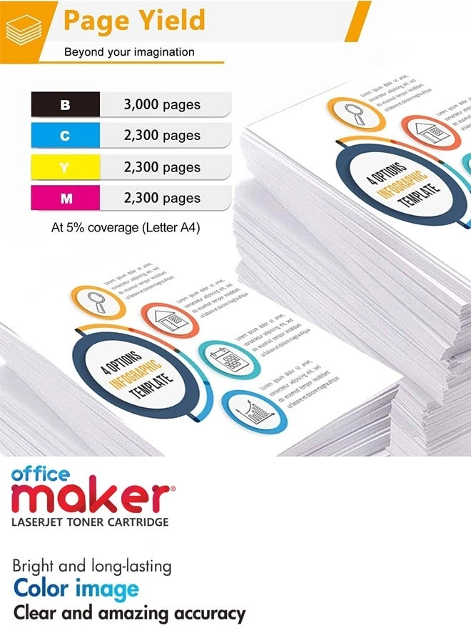 TN-273 - Black Cyan Yellow Magenta