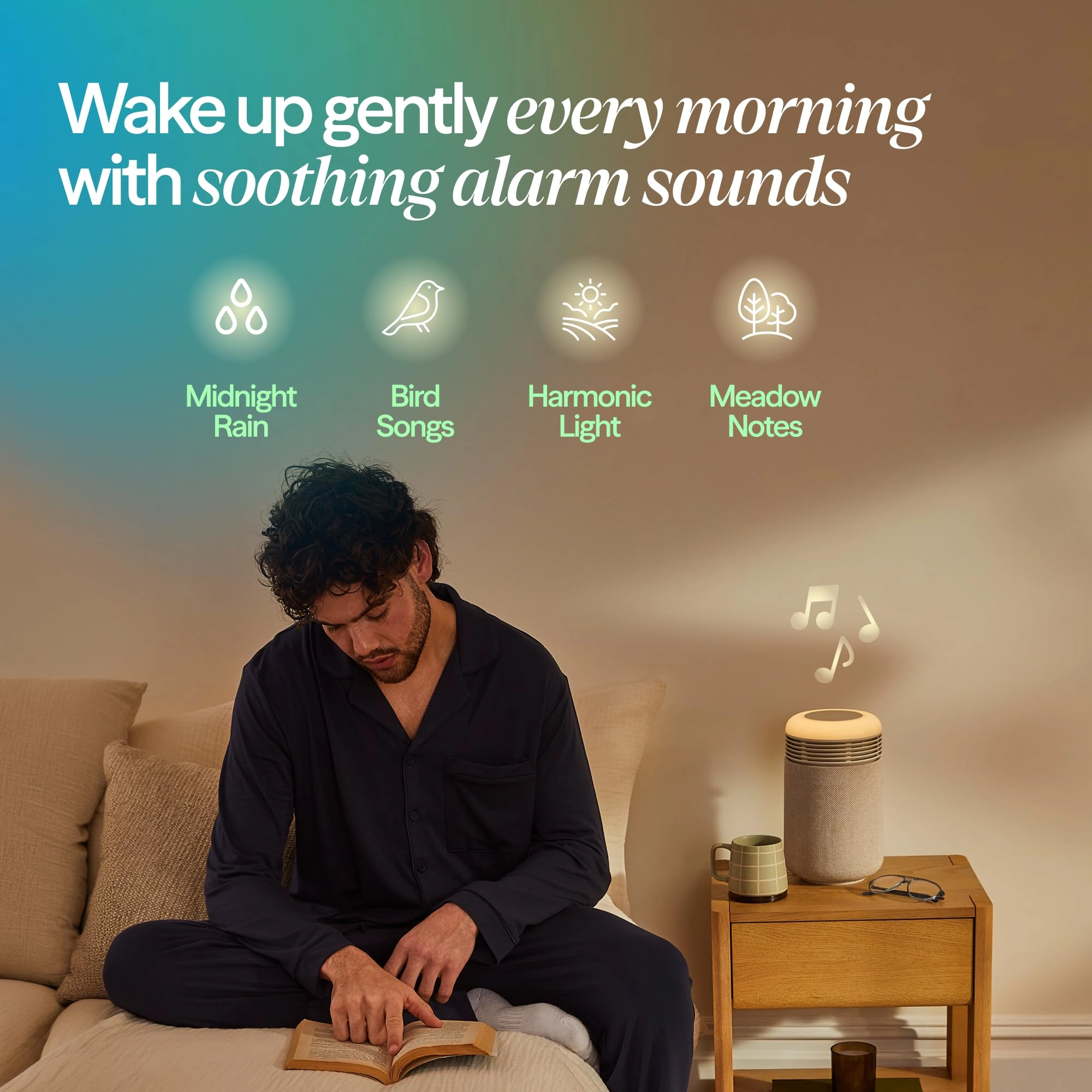 Mini Restful - HEPASilent Wake-Up Light USB-C Charging