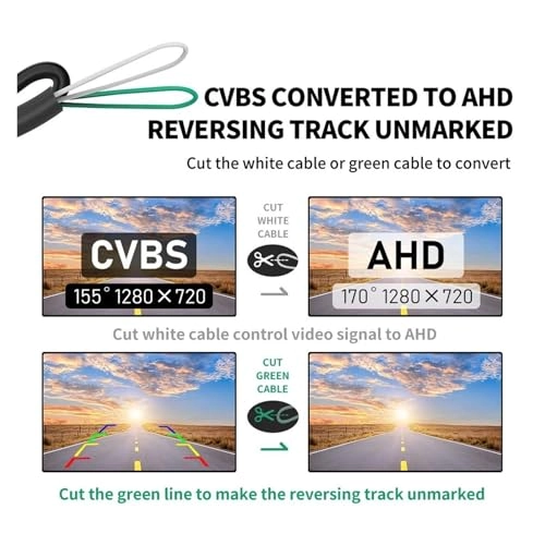 Car Rear View Camera - Night vision Composite video 648(H) x 488(V)