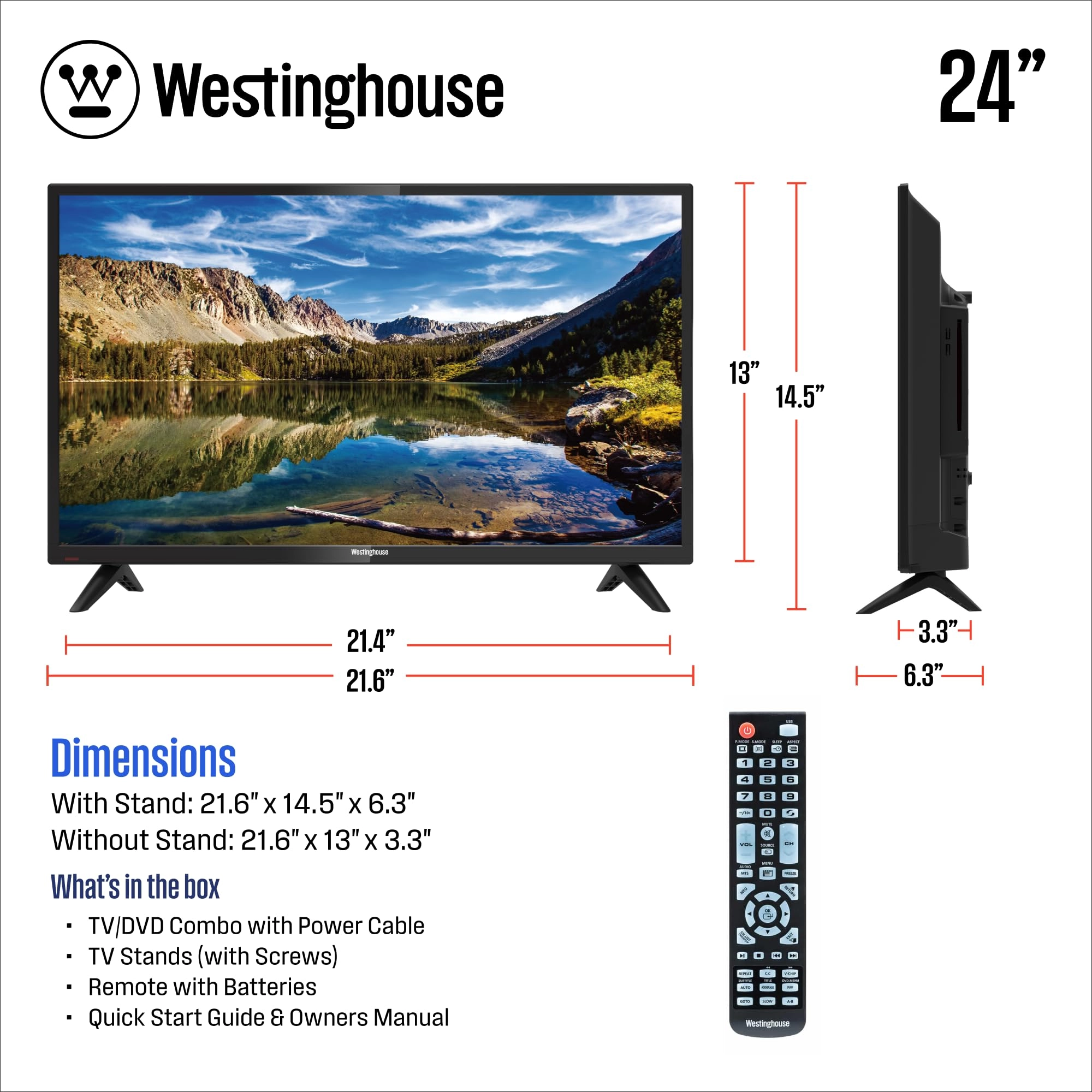 WD24HX5201 - 24 Inch