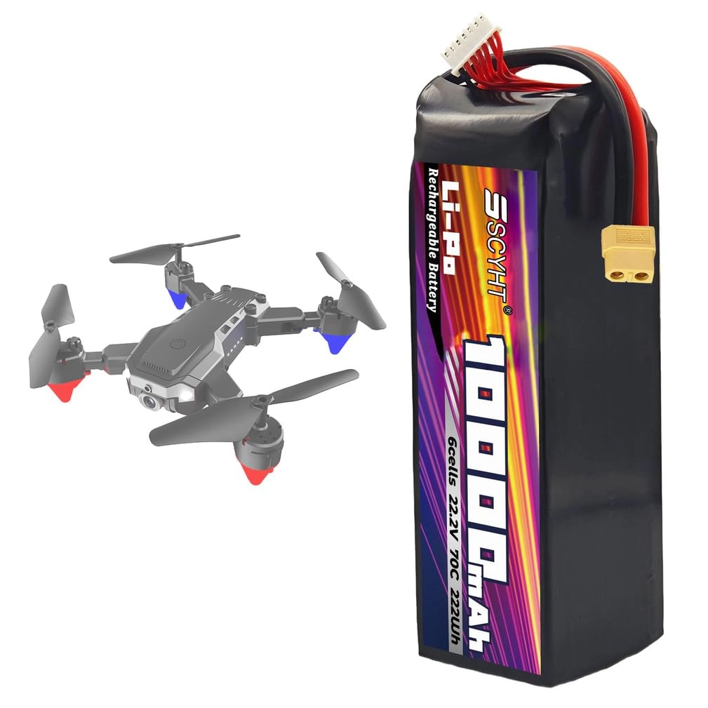 6S Lipo Battery - 22.2V 10000mAh 70C