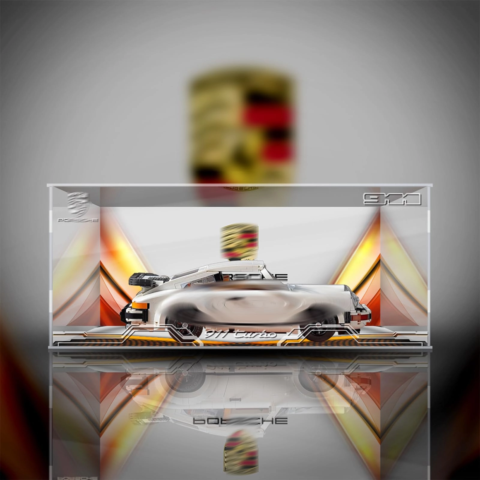 Generisch Acrylic Display Case (10295) - 40 x 22 x 17 cm Dustproof Transparent