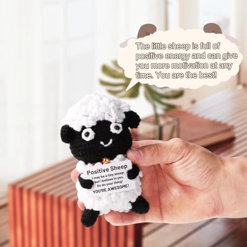 Positive Sheep - 12 cm wool thread