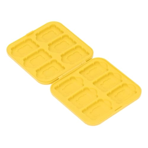Game Card Storage Case - 12-card Yellow