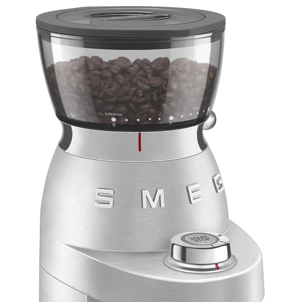 50's Style Coffee Grinder - 240 g 150 W Silver