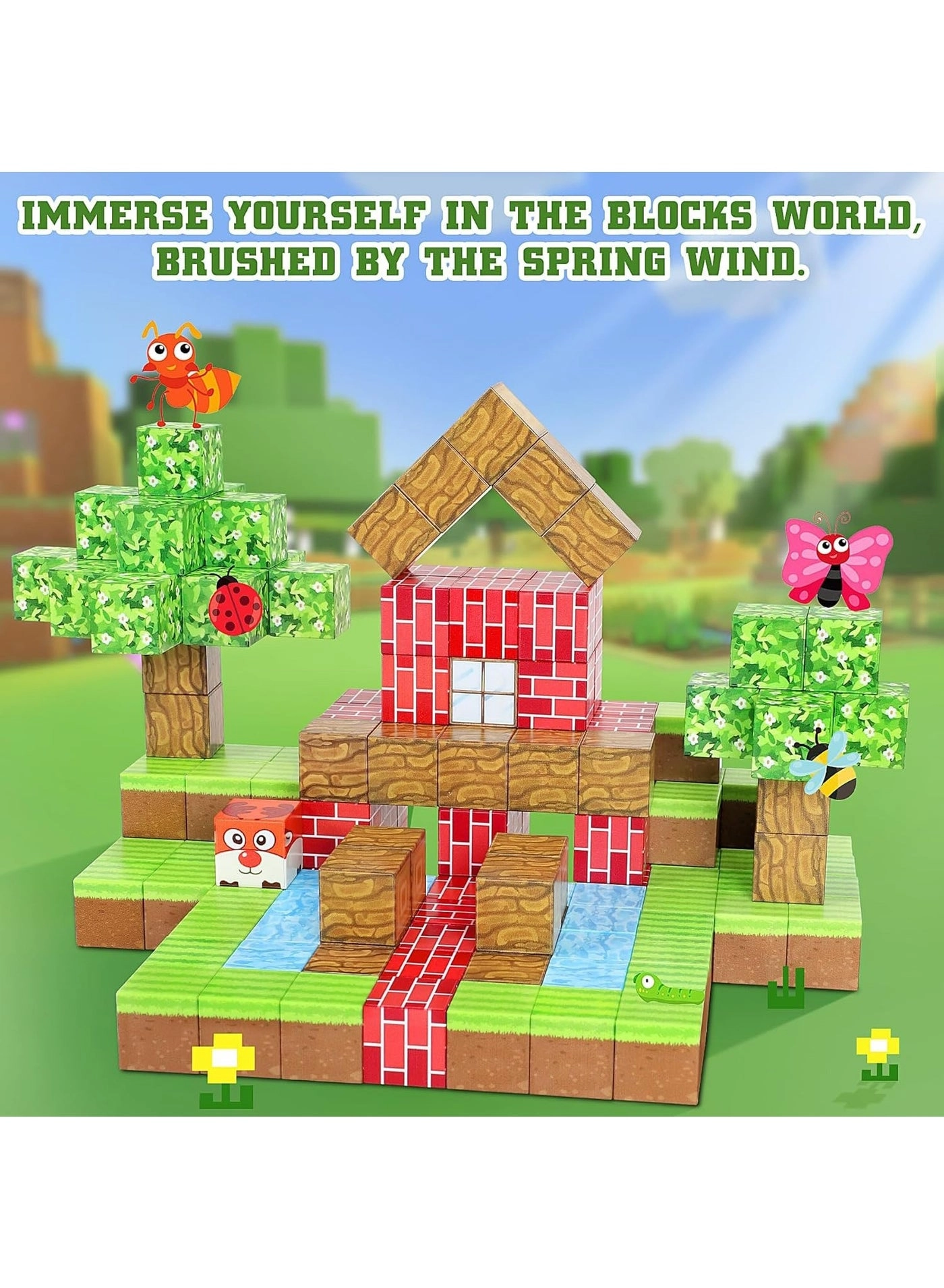 Magnetic Blocks - 70 pcs