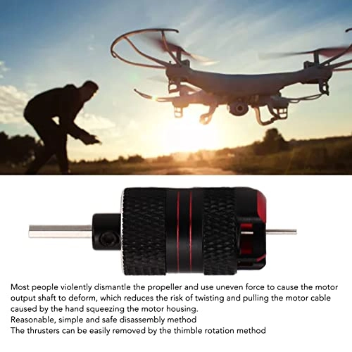 Propeller Remove Wrench Tool - Aluminum Alloy Black