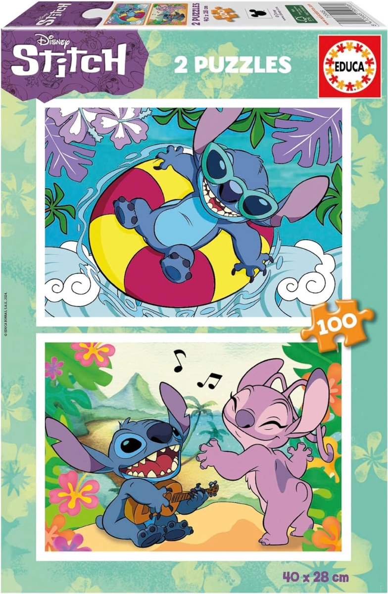 2-in-1 Disney Stitch Puzzle (5413458-19998) - 200 pcs