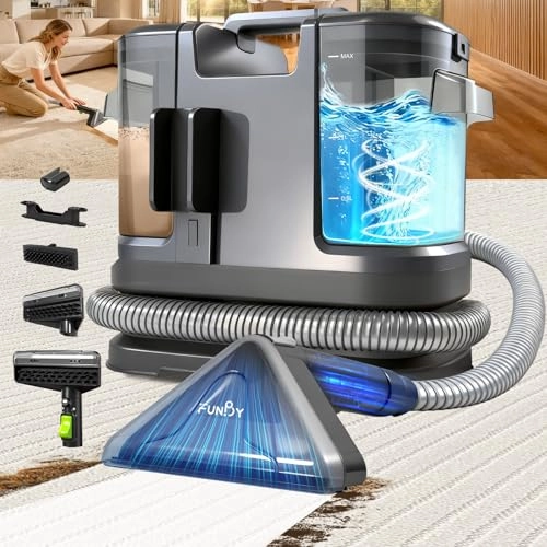 FunBy Portable Carpet Cleaner Machine - 450W