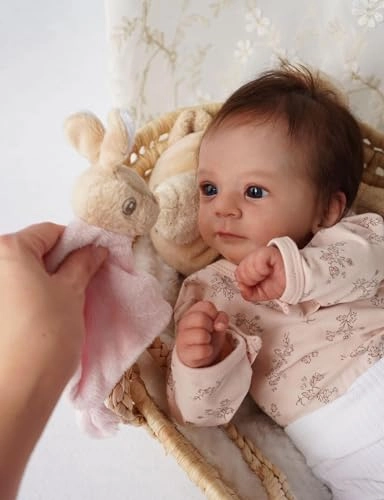 Deliah Reborn Baby Doll - 19 Inch Cotton Vinyl Ages 3+