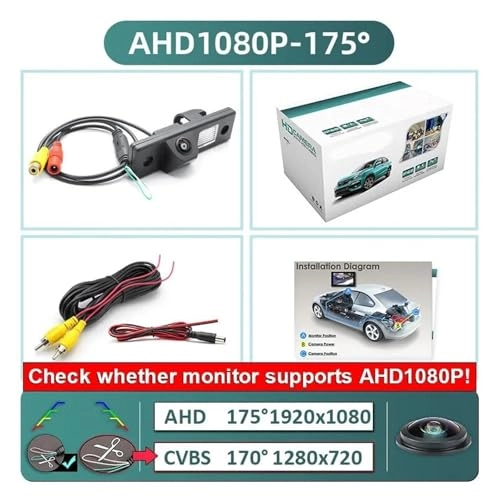 GAF-LS8008 - Top Starlight Night Vision Wire AHD 1080P or 720P