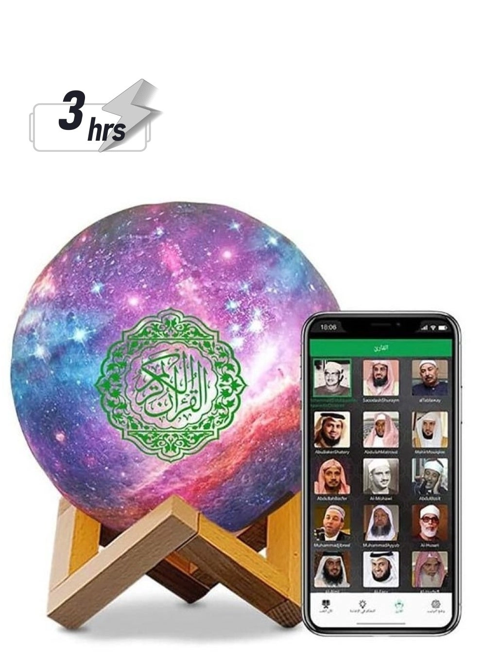 Quran Speaker - Bakhoor Burner Remote Control