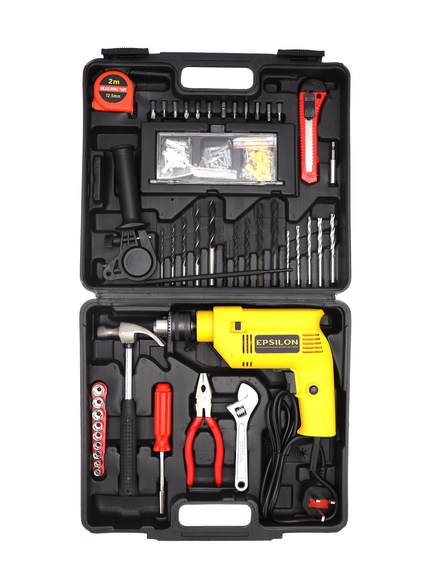 Epsilon Impact Drill - 500 Watt 100-piece Accessories