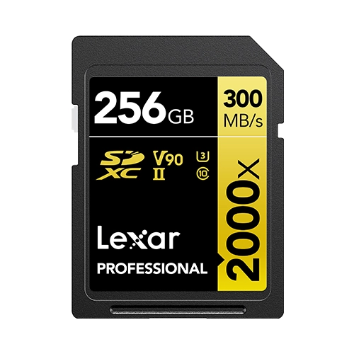 Lexar Professional 2000X SDhc UHS-II U3 256GB