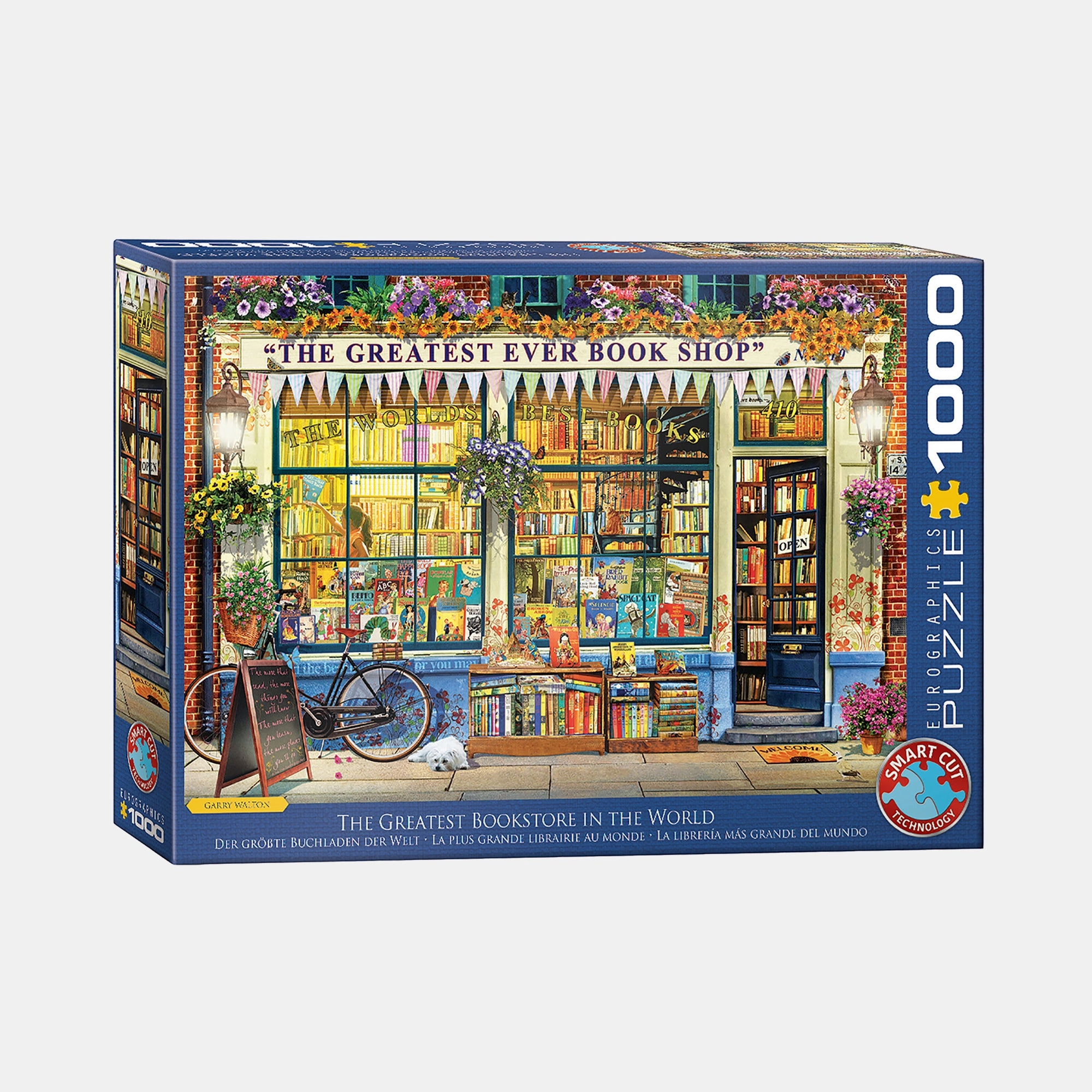 Eurographics The Greatest Bookstore In The World Puzzle (B214087) - 1000 pcs