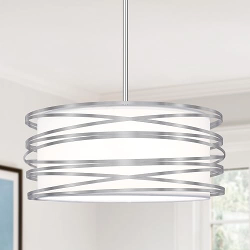 Drum Pendant Light - 16 inch 3-Lights