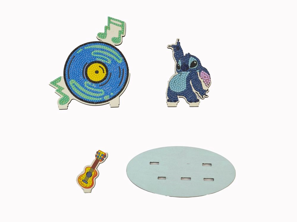 Crystal Art Sparkle Scene - Stitch Music 3-piece