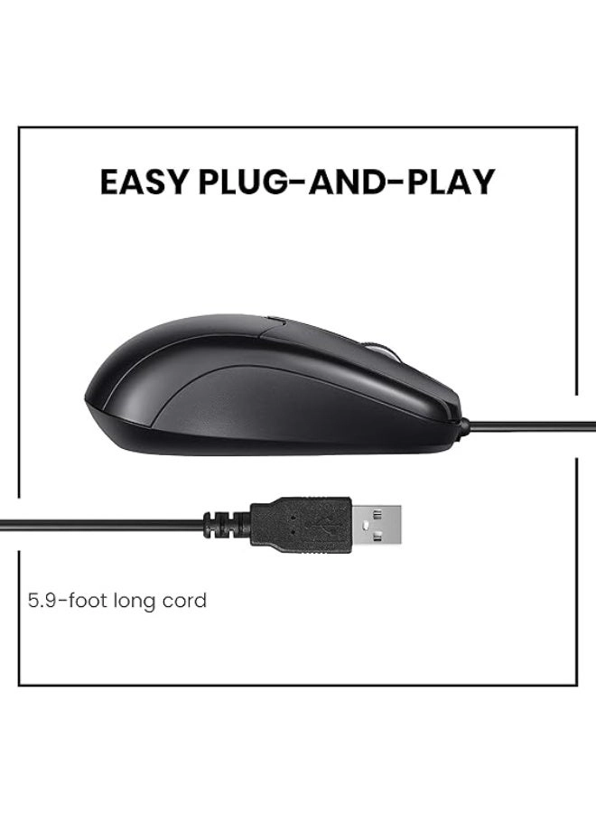 PERIMICE-209 3-Button Optical Mouse - USB