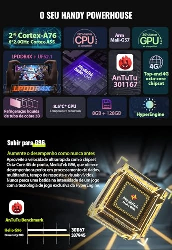 BV8800 - 8 GB 128 GB