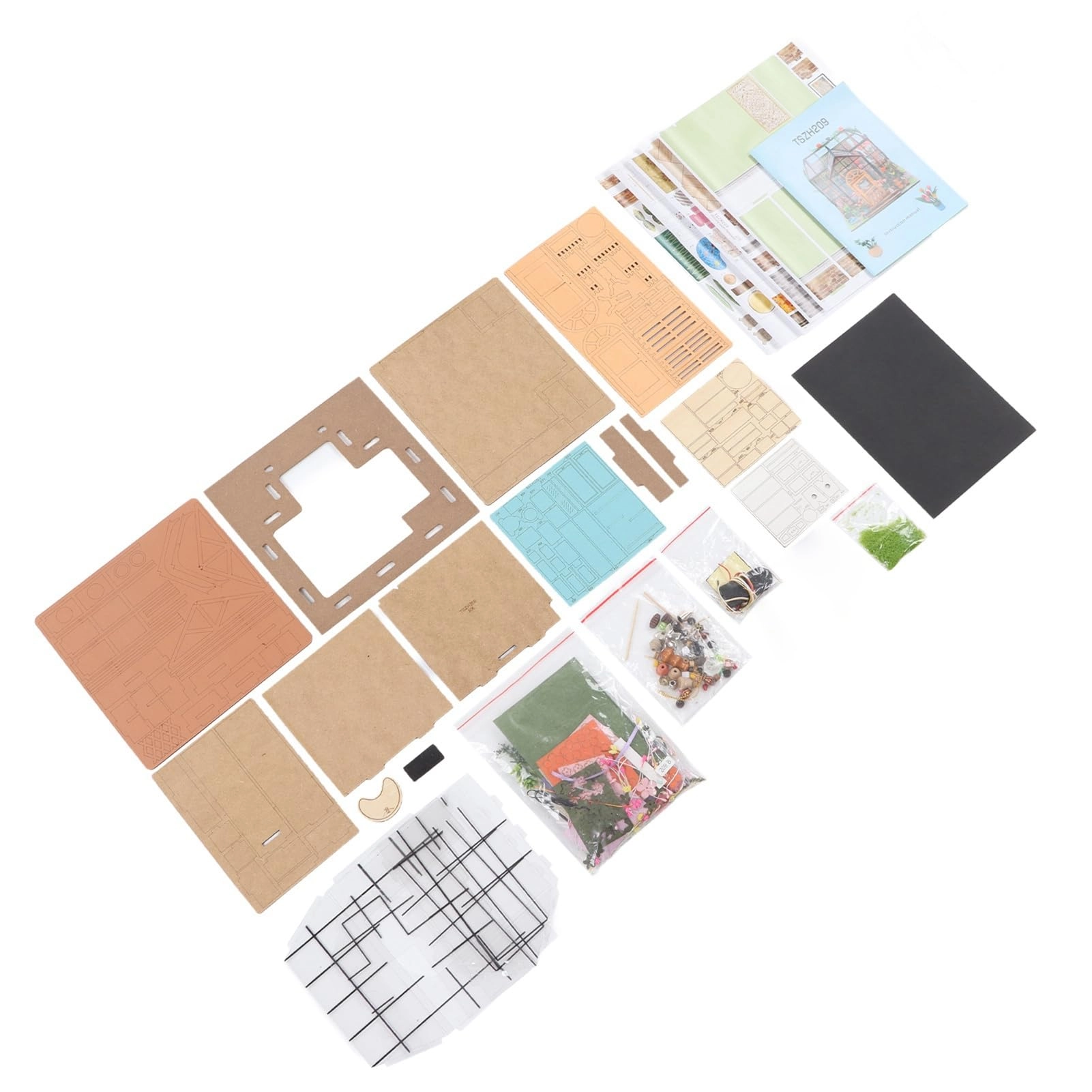 Annadue Miniature Dollhouse Kit - 1:24 Scale