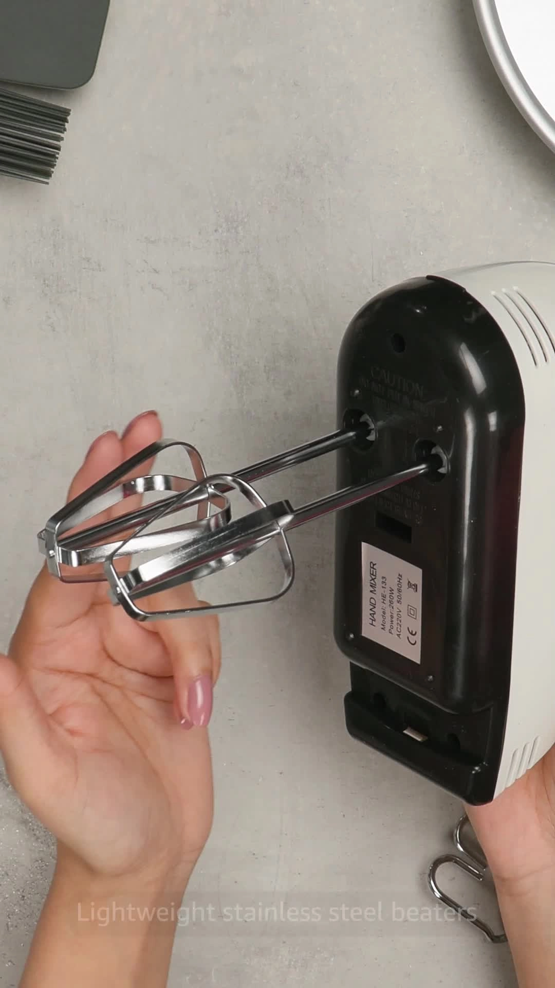 Hand Mixer - 7-Speed Turbo Boost