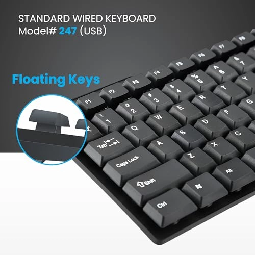 247-USB - QWERTY Wired