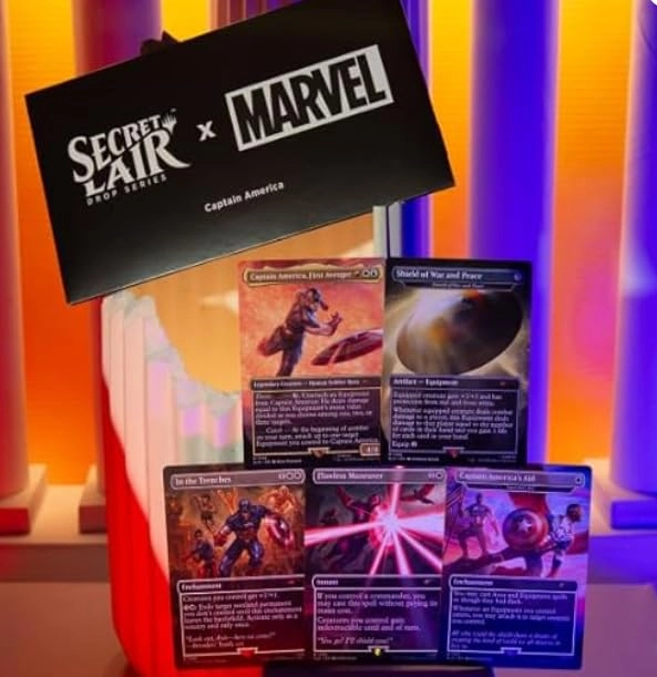 Secret Lair x Marvel's Captain America - 5pcs